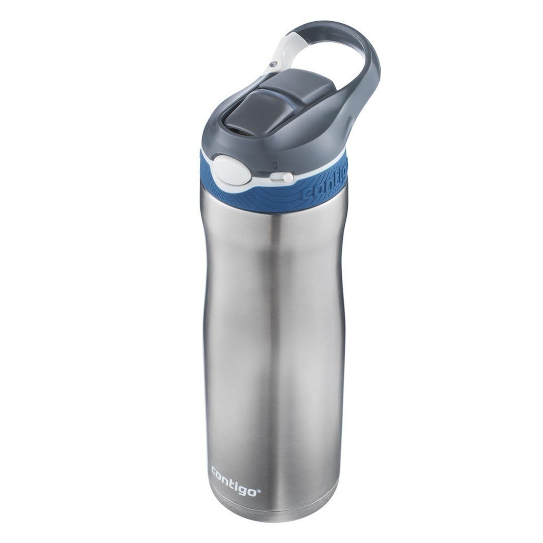 Contigo Ashland Chill Autospout Stainless Steel Water Bottle 590Ml Leakproof