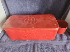 VTG."CASE IH"INTERNATIONAL HARVESTER TRACTOR TOOL/OIL BOX 12.5" x 5.5" x 4”