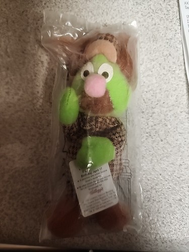 Kelloggs 1999 Mini Beans SHERLOCK HEMLOCK Sesame Street Detective NEW in Package
