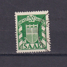 Deutschland Saarland Dienstmarken Wappen des Saarlandes Mi 41 o