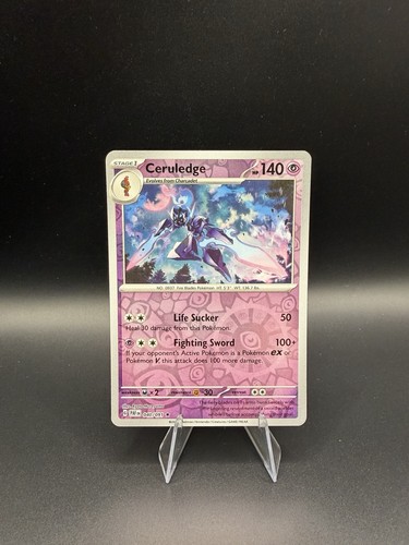 Ceruledge 40/91 2024 SV Paldean Fates Reverse Holo Rare