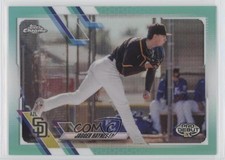 2021 Topps Pro Debut Chrome Aqua Refractor 23/75 Jagger Haynes #PDC-49 0g03