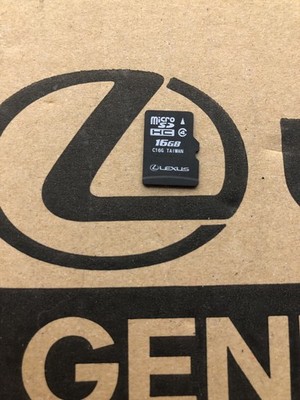 2014 2015 LEXUS IS350 IS250 NAVIGATION MAP MICRO SD MEMORY CARD