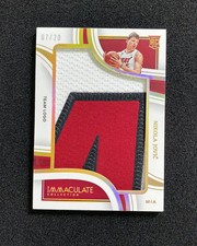 2022-23 Panini Immaculate Team Logo Patch Nikola Jovic RC #JP-NJH 7/20 Heat JM14