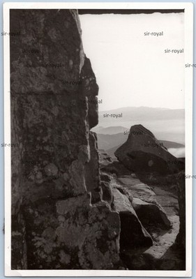 Puy-de-Dome Vulkan um 1941 - Temple de Mercure Ruine - France - WK2 Foto 9x12cm
