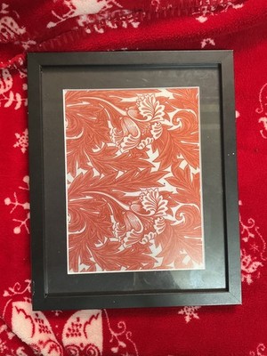 William Morris Fine Art Print, Ausstellungsqualität, wunderschön, gerahmt Vintage