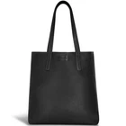 CHAMPS Onyx Collection Leather Vertical Tote Black  $139.99
