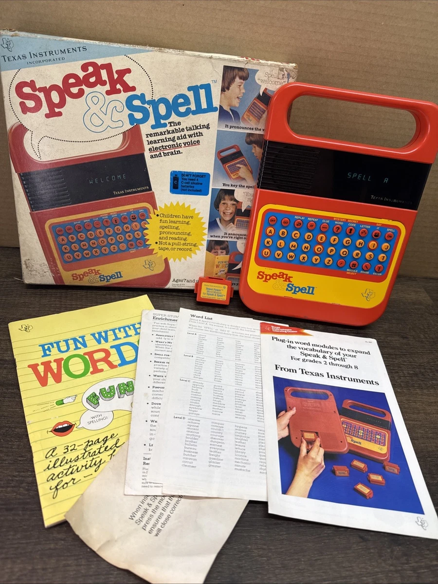 Texas Instruments Speak And Spell for sale - eBay