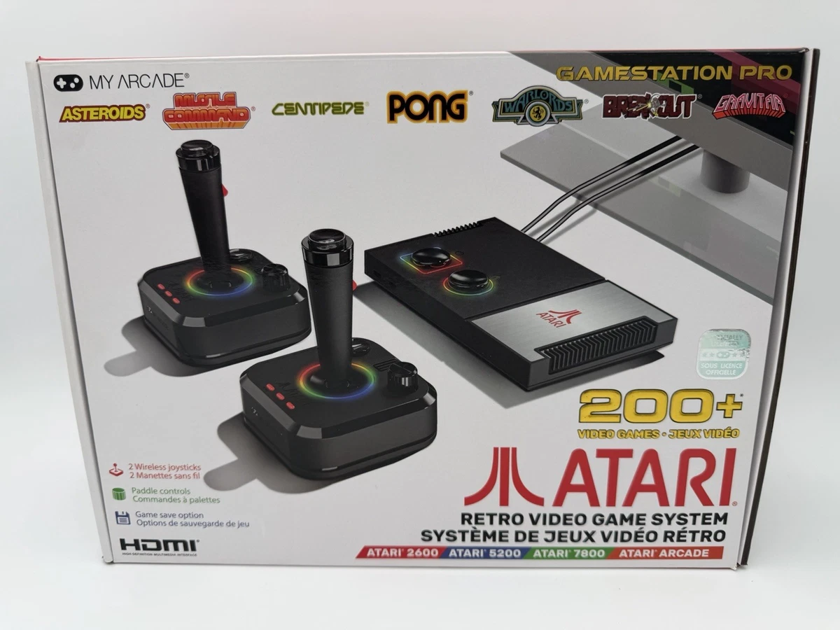 CONSOLE ATARI 2600 ( BOITE ABIMÉE - CONSOLE TRÈS PROPRE