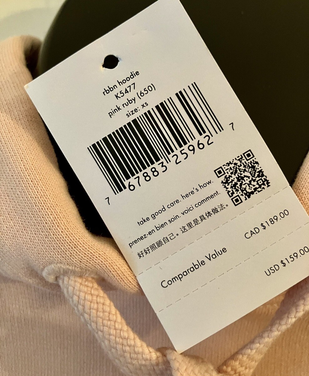 kate spade NEW YORK 150 3ウェイフーディ kate spade New York Full Fit XS $159 NWT pink sweatshirt