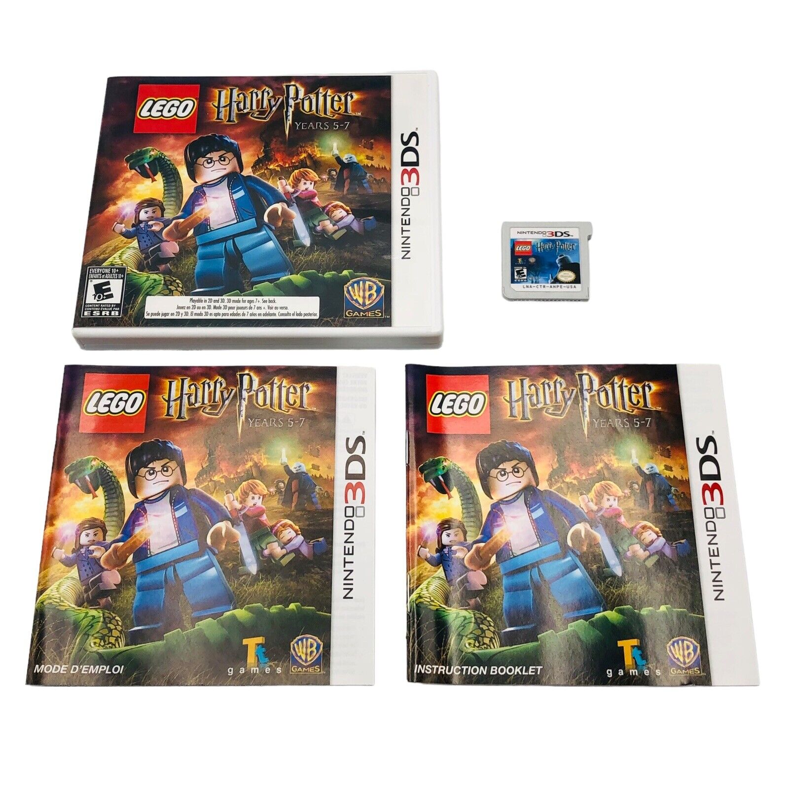 LEGO Harry Potter 5-7 Nintendo 3DS Video Game Complete Manual Tested | eBay