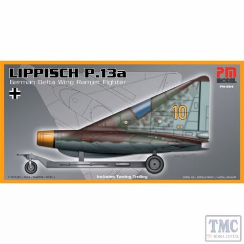 KIT MAQUETTE PM MODEL échelle 1,72 Lippisch P.13a (comprend chariot de remorquage) - PM-224