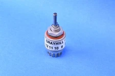Grayhill Rotary Switch 4 Position DP4T 150mA 200mA 115VAC 51SPT30-01-2-04N 