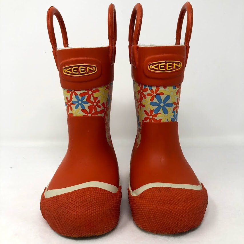 Keen 4 Toddler Girls Orange Floral 