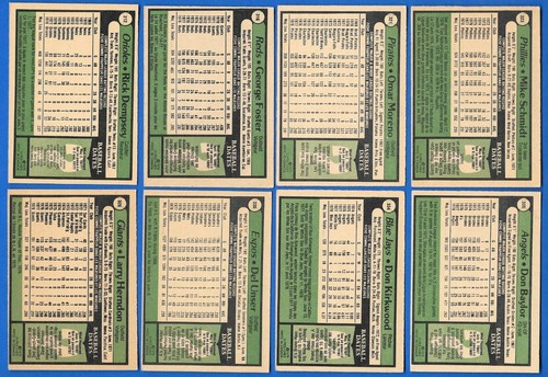 1979 OPC O PEE CHEE TOPPS MLB BASEBALL CARD 251-374 & WRAPPER SEE LIST - Picture 171 of 256