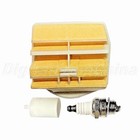 Air Filter Fuel Spark Plug Tune Up Kit For HUSQVARNA 445 450 Replacement Parts