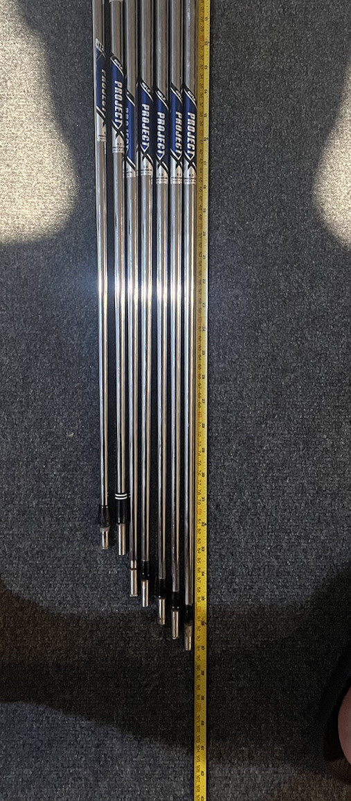 Project X 6.0 Iron Shaft Set 5PW, .355” (6 Shafts) eBay