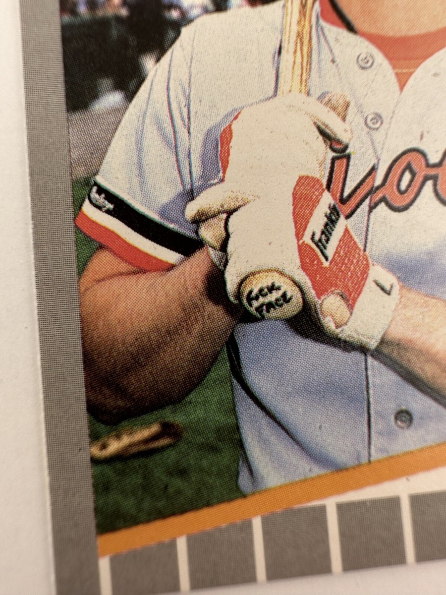 1989 Fleer Bill Billy Ripken F Face Error Rookie Card #616 MINT