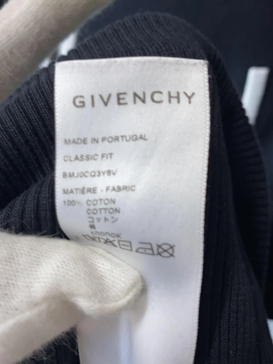 GIVENCHY Felpa con Cappuccio 22SS 4G Ricamo S Cotone Nero BMJ0CQ3Y6V Usata