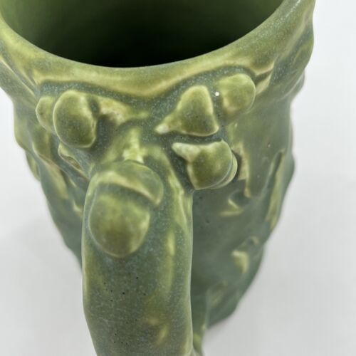 Rookwood Green Owl Mug 1171 Rare Antique - Picture 6 of 10