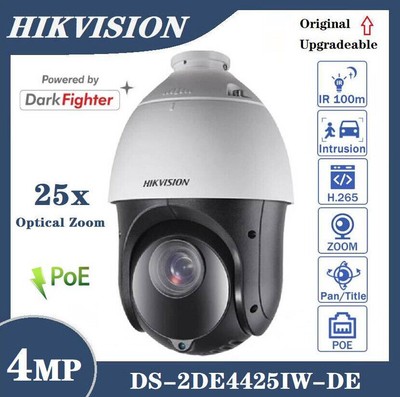 Hikvision DS-2DE4425IW-DE(T5) 4MP DarkFighter 25x Zoom IR PTZ Network IP Camera