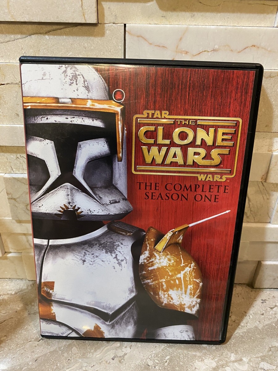 THE CLONE WARS THE COMPLETE SEASON ONE 4-DISC DVD SET | eBay