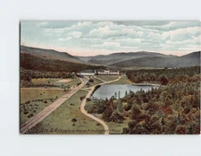 Postcard Crawford House from Elephants Head, White Mountains, New Hampshire
