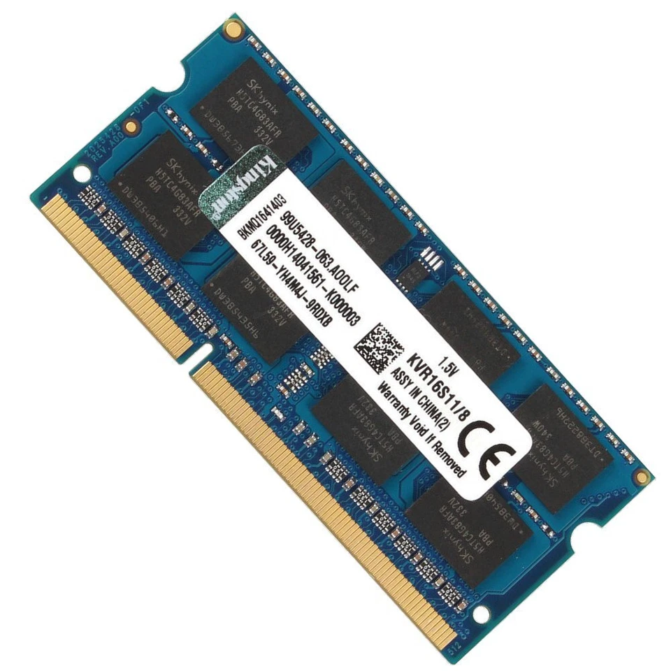Kingston 32GB 16GB 8GB DDR3 1600MHz PC3-12800S 204Pin SODIMM Laptop Memory SDRAM - Image 3 of 4