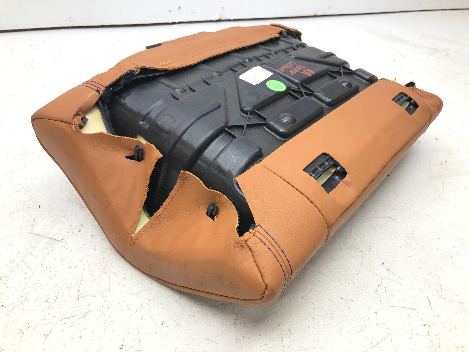 2017-2020 FERRARI GTC4LUSSO RIGHT REAR SEAT LOWR BACKREST CUSHION CUOIO 87276500