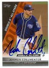 Josh Collmenter autographed Baseball Card Arizona Diamondbacks 2011 Topps #DA31