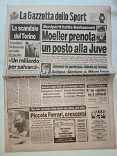 GAZZETTA DELLO SPORT 27 GIUGNO 1989 VIGILIA SAMPDORIA-NAPOLI FINALE COPPA ITALIA