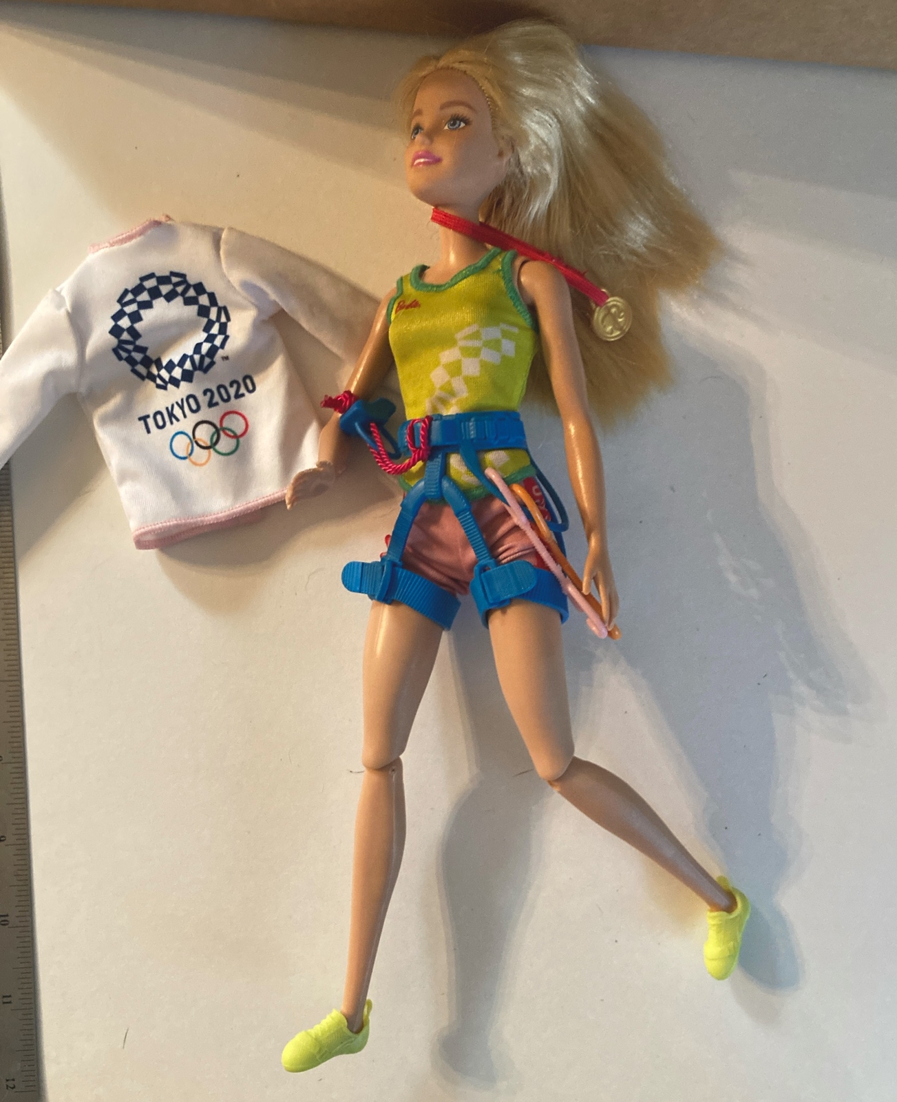Barbie Olympic Medal Tokyo 2020 Rock Climber Sport Climbing Doll Original OUTFIT eBay