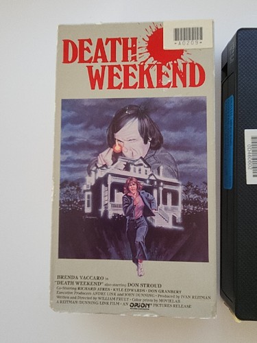 Death Weekend VHS RARE OOP HORROR THRILLER VESTRON BRENDA VACARRO VH89 - Picture 2 of 11