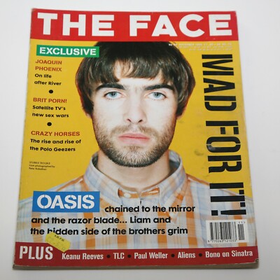 The FACE Cult Magazine Issue 86 November 1995  Liam Gallagher Oasis