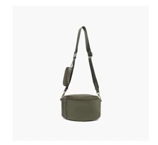 LIKE DREAMS Out of Norm nylon belt bag fanny pack + pouch - OLIVE GREEN