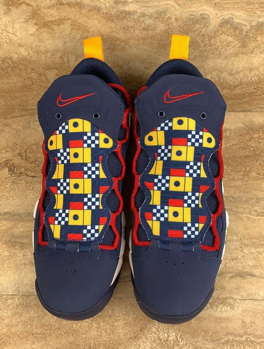 Nike Air More Money Shoes Midnight Navy Blue Basketball  display picture 1