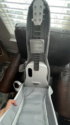Blue Lava Touch Guitar (White)  W/ AirFlow Bag