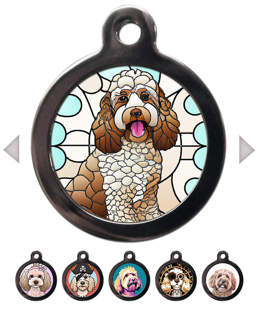 Amazon Personalised Dog Tag For Collar Cockapoo Dog Tag For