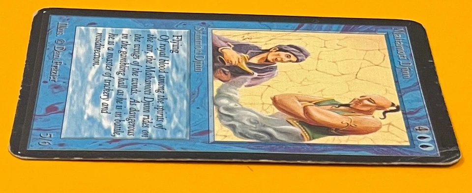 MTG MAHAMOTI DJINN Alpha (OldManMTG 011-998) - Image 4 of 4