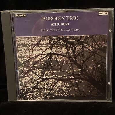 SCHUBERT Piano Trio Op 100 - The Borodin Trio (Dubinsky) CHANDOS CD ...
