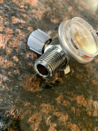 Roscoe Medical Oxygen Tank Mini Control Regulator very good - Picture 2 of 5