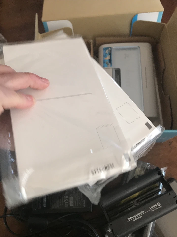 Canon Selphy Cp400 Compact Photo Printer Complete . In Excellent Used Condition - Image 4 of 4