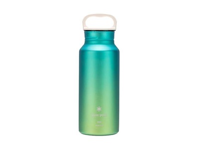 Snow Peak Aurora Bottle 800 Recycled Titanium Water Bottle TW-800RE-OC