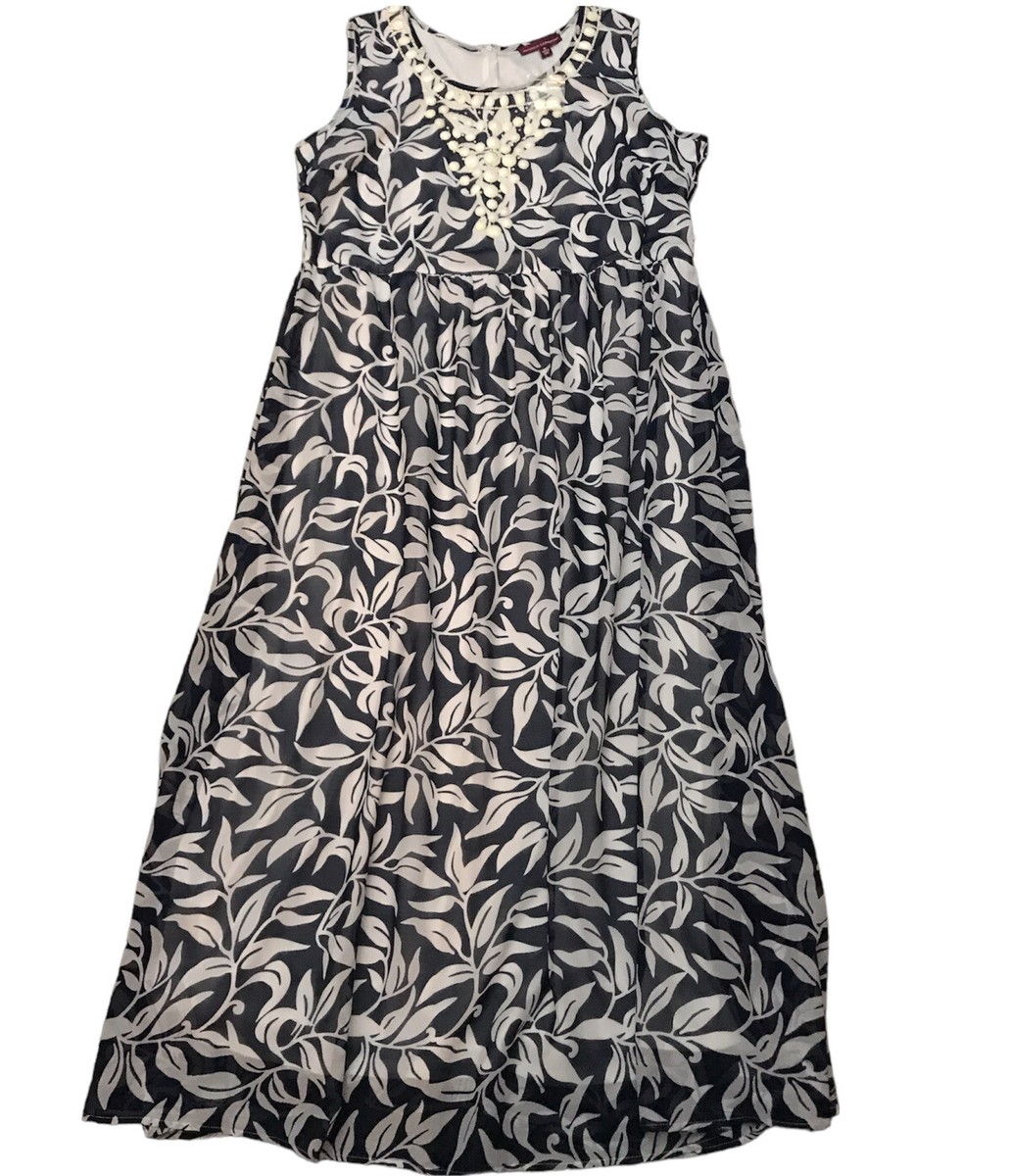 JESSICA LONDON Embellished Maxi Dress Blue Size 16 UK