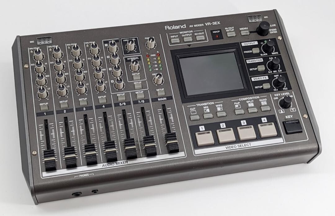 Roland VR-3EX All-in-one AV Mixer Video Switcher | eBay
