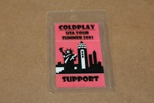 Coldplay - Laminated Backstage Pass - Lot # 2 - FREE SHIPPING