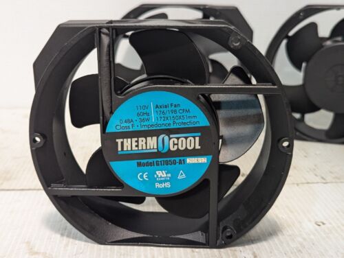 Thermocool G17050-A1 110 VAC Fan 172x150x51mm Ball Bearing 176 CFM - Free Ship - Picture 7 of 7