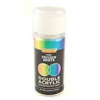 Hycote Ford Frozen White Double Acrylic Spray Paint 150Ml Aerosols - Picture 1 of 1