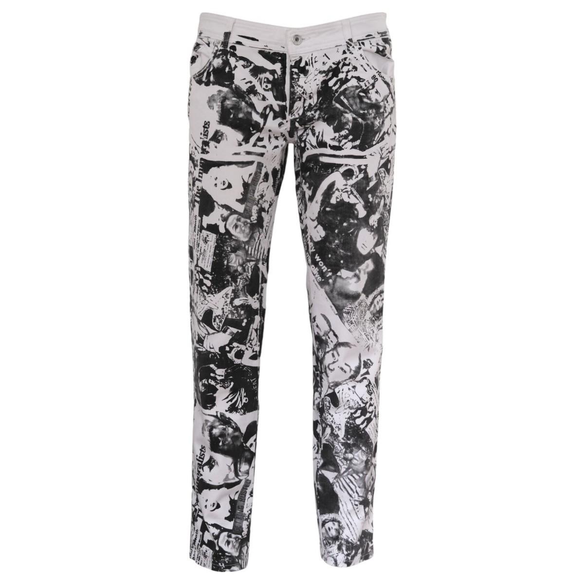 【DOLCE&GABBANA】パンツ ドリル レオパードプリント レオパード（ヒョウ柄） Dolce & Gabbana(ドルチェ&ガッバーナ