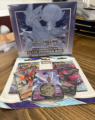 Pokemon Center Sword and Shield Chilling Reign Elite Trai G1N